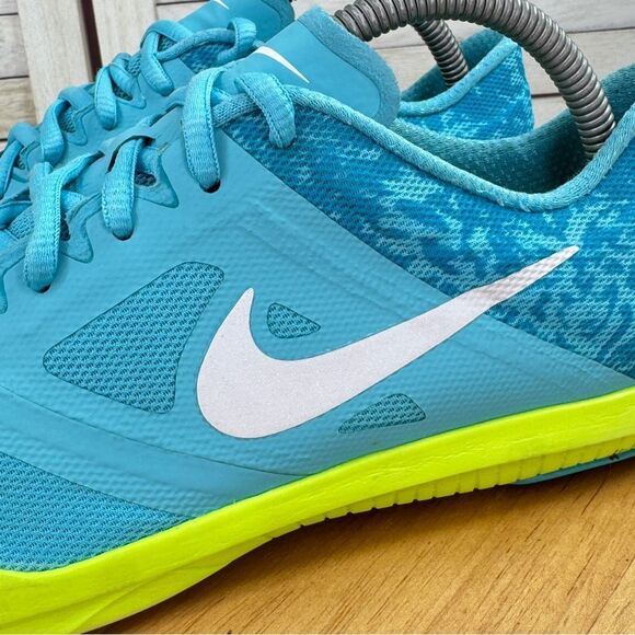 Nike Nike Studio Trainer 2 Lace Up Running Shoes Sneakers Teal Blue Women 9 - Picture 7 of 11